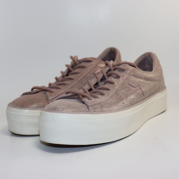 Converse One Star Platform Pink Ox Women's 10.5 Sneakers Fashion Shoes - Picture 2 of 6